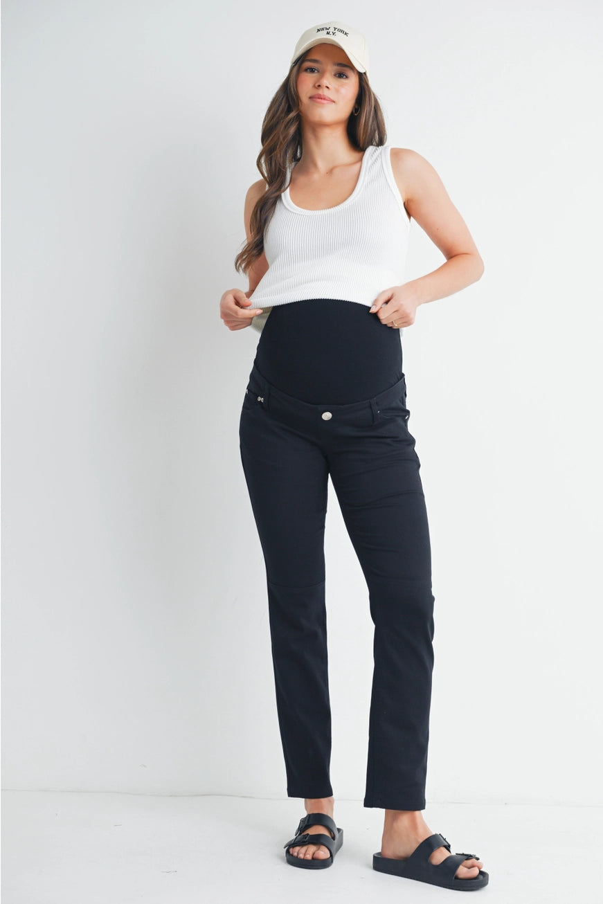 Straight leg over the belly pants