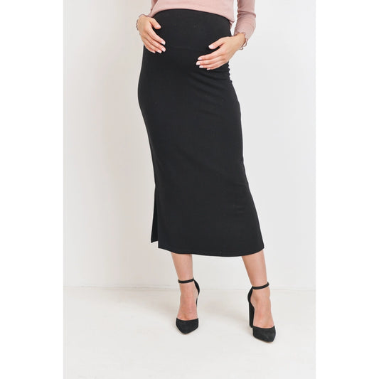 High waisted Midi- Skirt